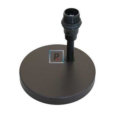 Pie de hierro marrón punto de luz 140 Øx140 H