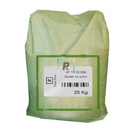 Quartz powder, 25 kgs