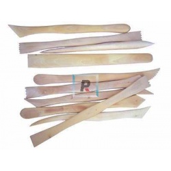Palillo de Madera para Modelar Barro