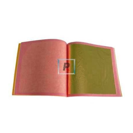 Libro de Hojas Oro de 24k de 80x80mm (1g)