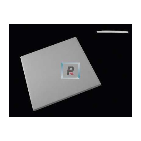 Squared flat tile mold 15cm.