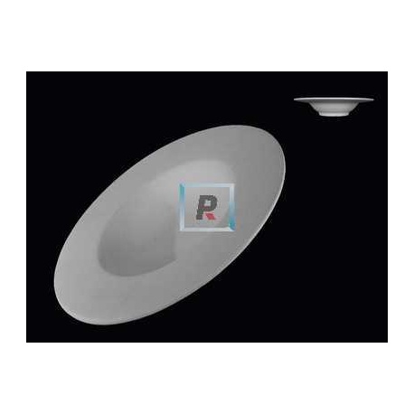 Deep round plate mold 30cm.