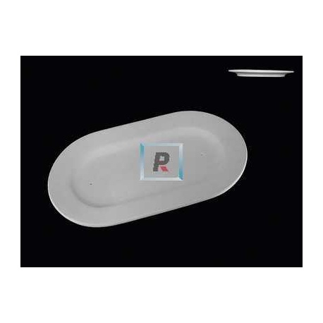 Oval tray mold 45x25cm.