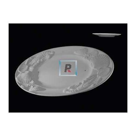 Oval tray mold 50x30cm.