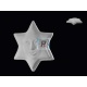Molde forma decor. 13cm. Estrella