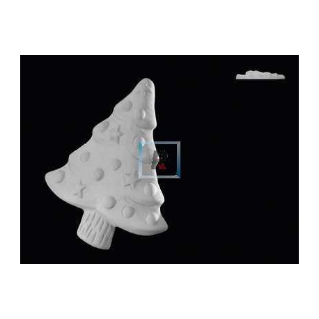 Molde forma decor. 9x8cm Arbol