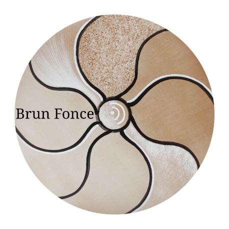 Dark Brown Grisaille 620ºC - 750ºC 100 gr.