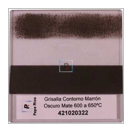 Grisalla Marron Oscuro Mate 100 gr.