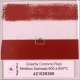 Grisalla Contorno Rojo Metalico Satinado 100 gr.