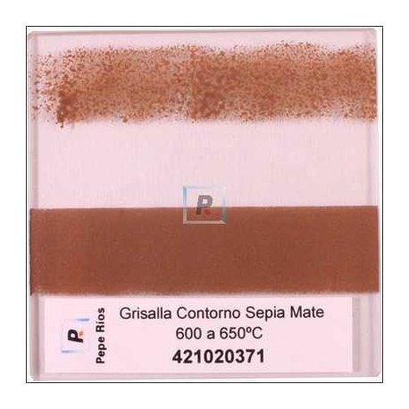 Grisalla Contorno Sepia Mate 100 gr.
