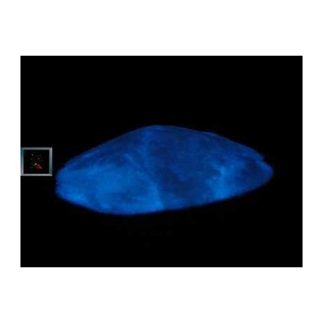 Blue Glow Glass Dust