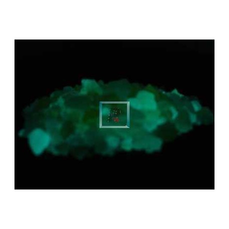 Glow Glass Fritas 96 COE Amarillo