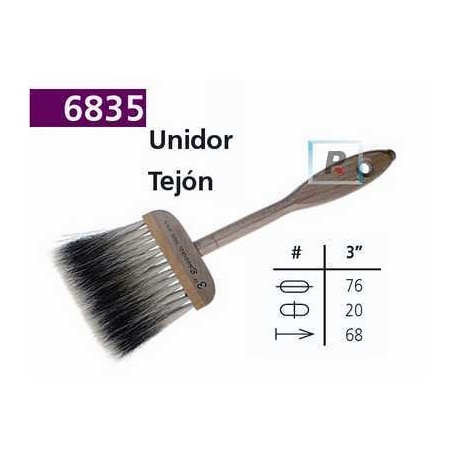 Pincel para Imitar y Estarcir 6835 3´´