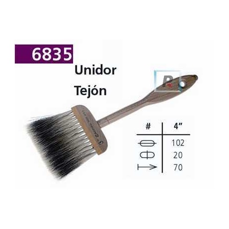Pincel para Imtar y Estarcir 6835 4´´