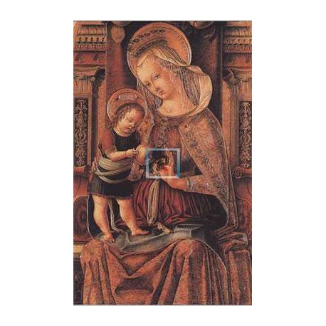 Reproducción "Virgen con Niño y Manzana"