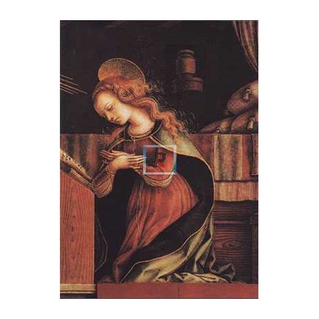 Reproduccion "La lectura de la Virgern"