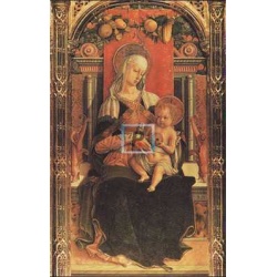 Reproduccion "Virgen con Niño Spielendem"