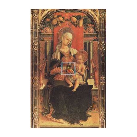 Reproduccion "Virgen con Niño Spielendem"