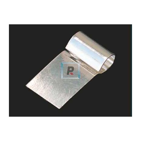 Base colgante Ancha 15x8mm. Plata de ley