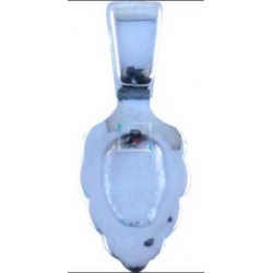 Colgante de plata 25x6mm