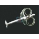 Base plata pendiente mini 3mm y presion (Pack 24uds)