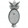 Base Colgante Búho Zamak de 35x25mm (Pack 6uds)