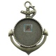 Base Colgante Ancla Zamak Bronce de 25mm (Pack 6uds)