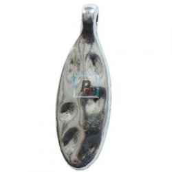 Base Colgante Zamak Hoja de 28x8mm (Pack 25uds)