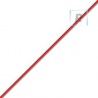 Round Rubber Thread 1,1mm. Red