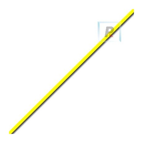 Round Rubber Thread 2mm. Yellow