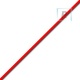 Round Rubber Thread 2mm. Red