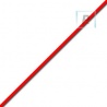 Round Rubber Thread 2mm. Red
