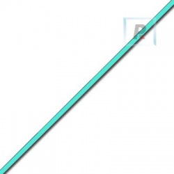 Round Rubber Thread 2mm. Turquoise