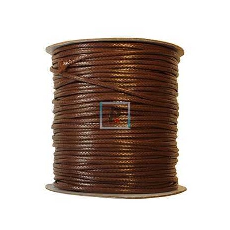 Rollo Cordón Encerado Marrón 1.5x92m