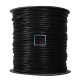 Rollo Cordón Encerado Negro 2x100mt