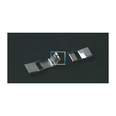 Steel terminal 10x1.5mm Matt