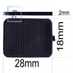 Calzo para Vidrio 2mm (Pack 500uds)