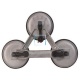 Ventosa Triple Aluminio para 120kg