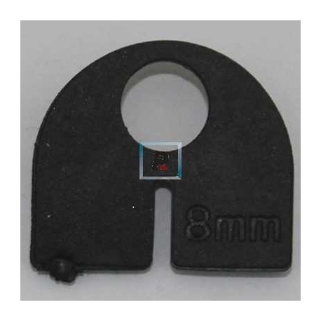 Goma para Pinza de Vidrio Modelo 10 para 8mm