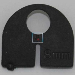 Goma para Pinza de Vidrio Modelo 12 para 8mm