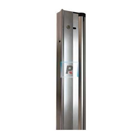 Kit Mampara Abatible de 180cm Plata Brillo