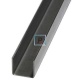 Perfil U Inoxidable 3m de 30x15x30mm