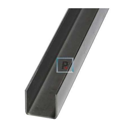 Perfil U Inoxidable 3m de 30x15x30mm