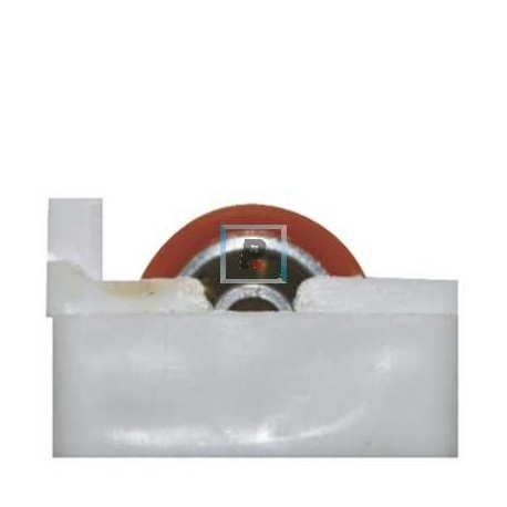 Rueda corredera serie CLL Nylon