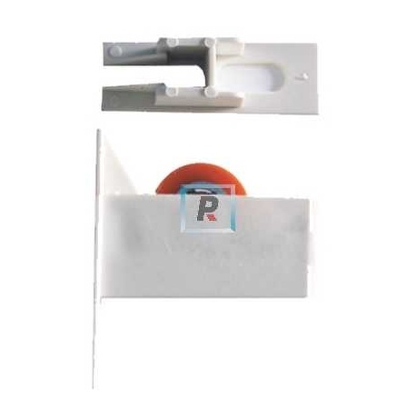 Rueda corredera serie 1000 Nylon