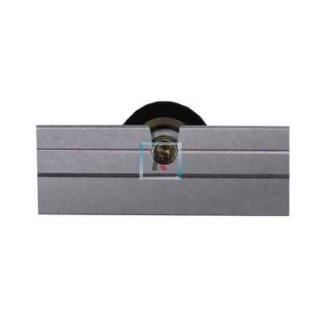 Rueda corredera serie metalica KL CV 60