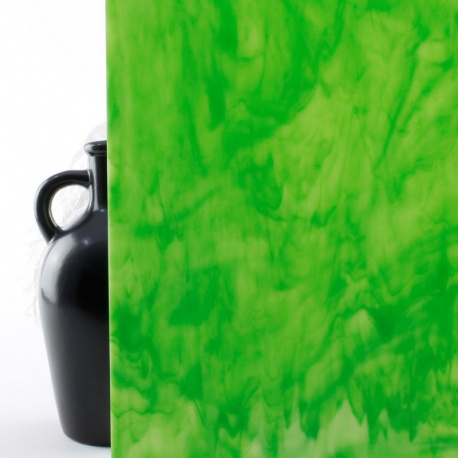 Vidrio Mondoglass Opalescente Verde Claro 78x48cm
