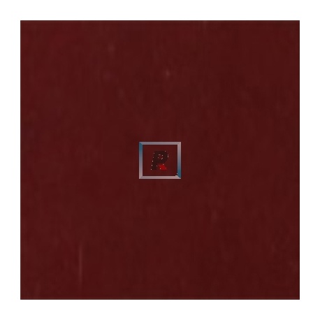 Hoja Marron Opaco 444 50x50cm