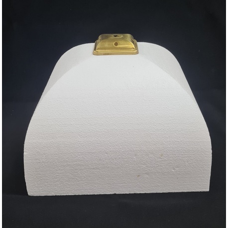 Molde Porexpan blanco Cuadrado 28.5cm