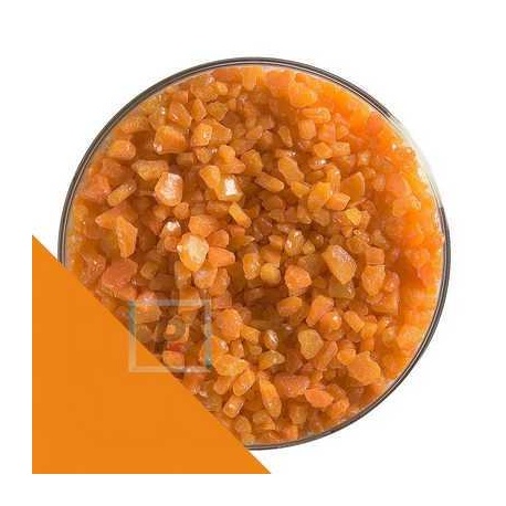 0025 Tangerine Orange Opalescent